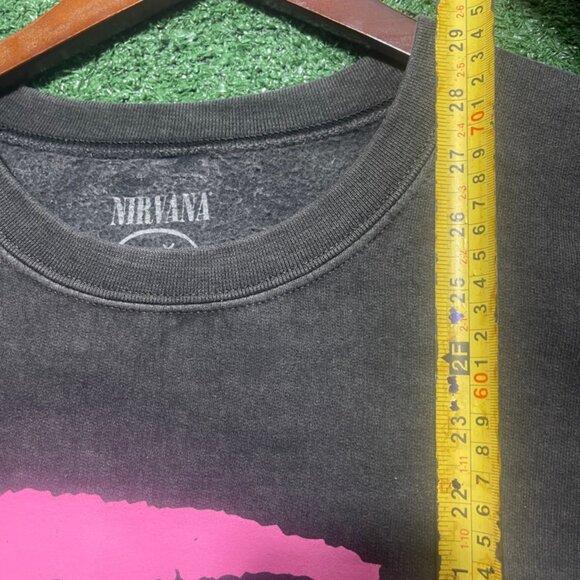 Nirvana Helix Smile Oversized Crew Neck UO L/XL - Picture 7 of 7